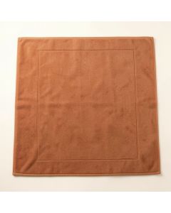 Fern Branch Bath Mat - Terracotta (synthetic illustration; no displayed measurements)