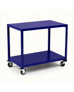 Ridge Brook Empty Rolling Workshop Cart - Navy (synthetic illustration; no displayed measurements)