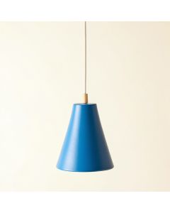 River Dale Pendant Light Suspended From One Plain Cable - Blue (synthetic illustration; no displayed measurements)
