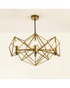 Cotten Unique Statement Geometric Chandelier (synthetic illustration; no displayed measurements)