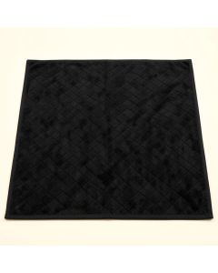 Holly Brook Bath Mat - Black (synthetic illustration; no displayed measurements)