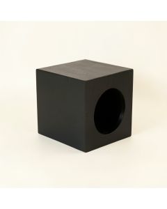 Birch Edge Wall-Mounted Cat Perch - Black (synthetic illustration; no displayed measurements)