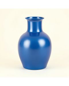 Flint Crest Empty Decorative Vase - Blue (synthetic illustration; no displayed measurements)