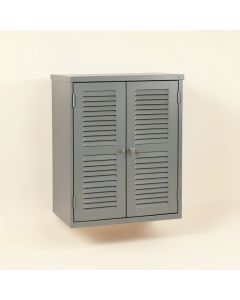 Dune Bridge Wall-Mounted Laundry Cabinet - Gray (synthetic illustration; no displayed measurements)