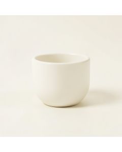 Slate Branch Empty Candle Holder - White (synthetic illustration; no displayed measurements)