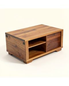 Mcdonnell Solid Wood Coffee Table With Storage (synthetic illustration; no displayed measurements)