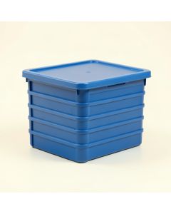 Birch Crossing Closed Outdoor Storage Box - Blue (synthetic illustration; no displayed measurements)