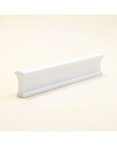 Decorative 7 3/4 '' H X 96 '' W X 1 3/8 '' D Chair Rail (synthetic illustration; no displayed measurements)