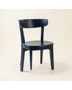 Summit Arc Small Chair - Navy (synthetic illustration; no displayed measurements)