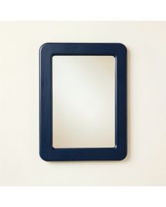 Alder Crest Framed Wall Mirror - Navy (synthetic illustration; no displayed measurements)