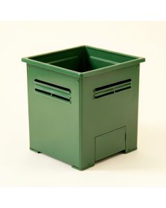 Wren Bend Closed Garden Compost Bin - Green (synthetic illustration; no displayed measurements)