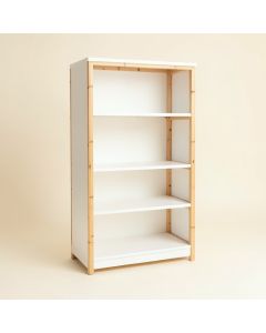 Clay Dale Freestanding Bookcase - White (synthetic illustration; no displayed measurements)