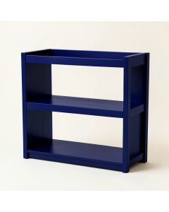 Dune Canyon Desktop Shelving Unit - Navy (synthetic illustration; no displayed measurements)