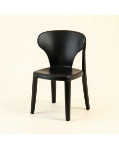 Harbor Bluff Small Chair - Black (synthetic illustration; no displayed measurements)
