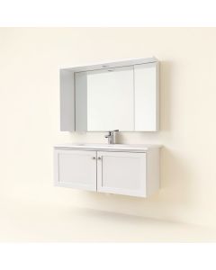 Kazim 36 '' Wall-Mounted Single Bathroom Vanity Set (synthetic illustration; no displayed measurements)