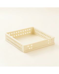 Olive Dell Empty Under-Desk Cable Tray - Ivory (synthetic illustration; no displayed measurements)