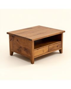 Mabon Solid Wood Coffee Table With Storage (synthetic illustration; no displayed measurements)