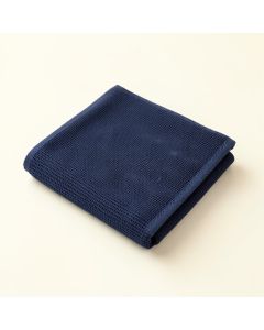 Laurel Dell Bath Towel - Navy (synthetic illustration; no displayed measurements)