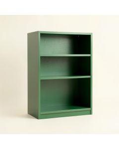 Birch Canyon Freestanding Bookcase - Green (synthetic illustration; no displayed measurements)