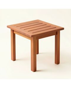Hazel Dale Compact Balcony Table - Terracotta (synthetic illustration; no displayed measurements)