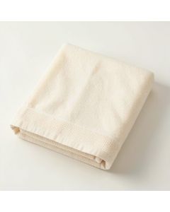 Bay Crest Bath Towel - Cream (synthetic illustration; no displayed measurements)