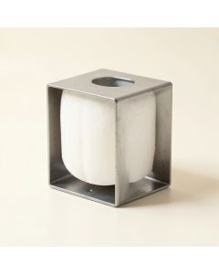 Free Square Base Toilet Paper Holder (synthetic illustration; no displayed measurements)