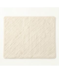 Moss Crossing Bath Mat - Cream (synthetic illustration; no displayed measurements)