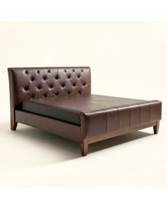 Berken Queen Tufted Upholstered Low Profile Standard Bed (synthetic illustration; no displayed measurements)