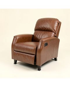 Mccandlish 31 '' Wide Faux Leather Power Glider Standard Recliner (synthetic illustration; no displayed measurements)