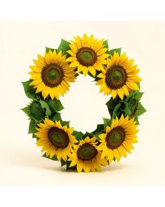 Sunflower (synthetic illustration; no displayed measurements)
