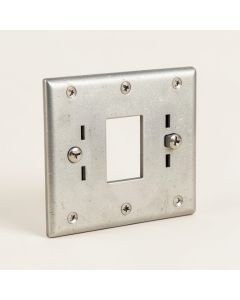 Hand Hammered 3-Gang Toggle Light Switch Wall Plate (synthetic illustration; no displayed measurements)
