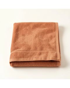 Elm Canyon Bath Towel - Terracotta (synthetic illustration; no displayed measurements)