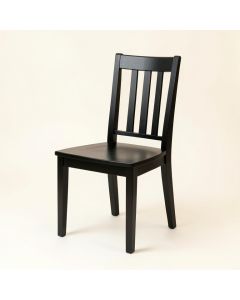 Alder Falls Dining Chair - Black (synthetic illustration; no displayed measurements)