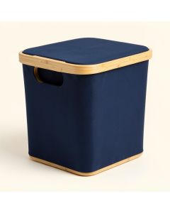 Reed Canyon Laundry Hamper - Navy (synthetic illustration; no displayed measurements)