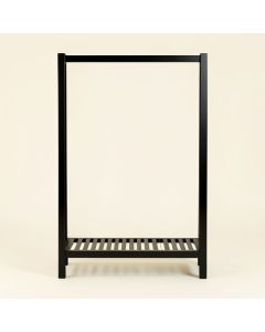 Sage Bend Empty Garment Rack - Black (synthetic illustration; no displayed measurements)