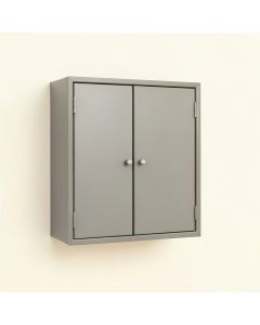 Alder Brook Wall-Mounted Entry Cabinet - Gray (synthetic illustration; no displayed measurements)