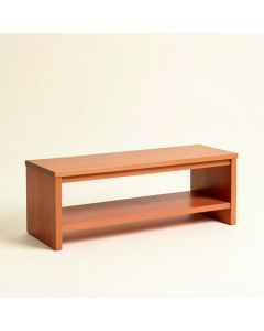Cove Crossing Narrow Outdoor Storage Bench - Terracotta (synthetic illustration; no displayed measurements)