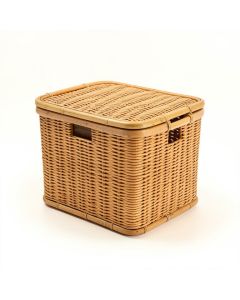 Flip Type Bamboo Laundry Hamper (synthetic illustration; no displayed measurements)