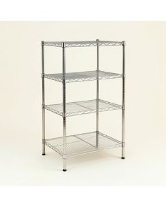 76 '' H X 36 '' W X 18 '' D 5-Tier Wire Shelving Rack (synthetic illustration; no displayed measurements)