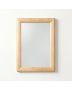 Field Bluff Framed Wall Mirror - Beige (synthetic illustration; no displayed measurements)