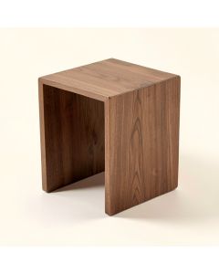 Sura Wood Block End Table (synthetic illustration; no displayed measurements)