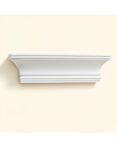 Swindon Egg And Dart 4 3/8 '' H X 96 '' W X 3 '' D Crown Molding (synthetic illustration; no displayed measurements)