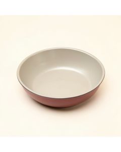 Ayesha Curry Porcelain 14 '' Enamel Non-Stick Aluminum Wok (synthetic illustration; no displayed measurements)
