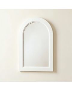 Spruce Brook Framed Wall Mirror - White (synthetic illustration; no displayed measurements)