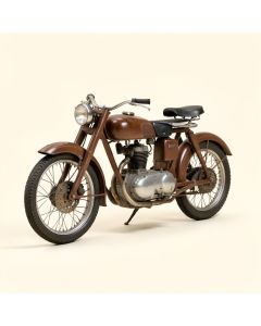 Vintage Motorcycle (synthetic illustration; no displayed measurements)