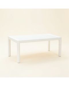 Aspen Canyon Indoor Bench - White (synthetic illustration; no displayed measurements)
