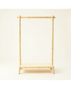 Field Crest Empty Garment Rack - Cream (synthetic illustration; no displayed measurements)