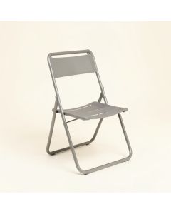 Sage Bluff Folding Outdoor Chair - Gray (synthetic illustration; no displayed measurements)