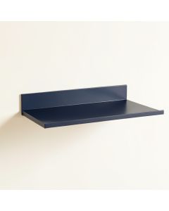 Moss Arc Wall-Mounted Shelf - Navy (synthetic illustration; no displayed measurements)