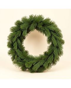 Canadian 12 '' Mini Pine Artificial Christmas Wreath With Unlit (synthetic illustration; no displayed measurements)